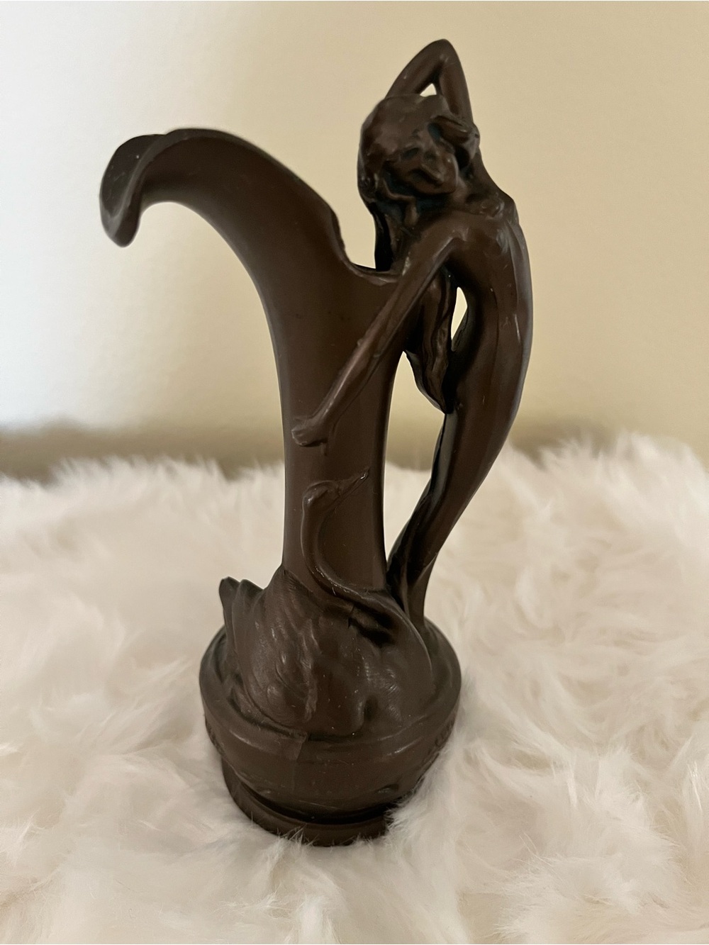 Art Nouveau Leda and Swan Ewer or Vase - Model 425